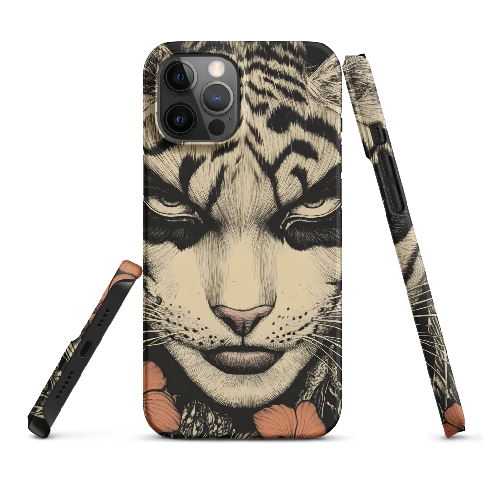 Feline Majesty: The Human-Leopard Connection | Phone Case |  12 Pro Max | Snap Case | Matte