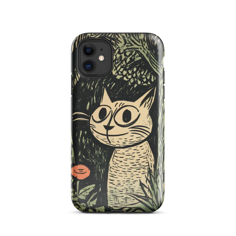 Whimsical Cat in the Forest