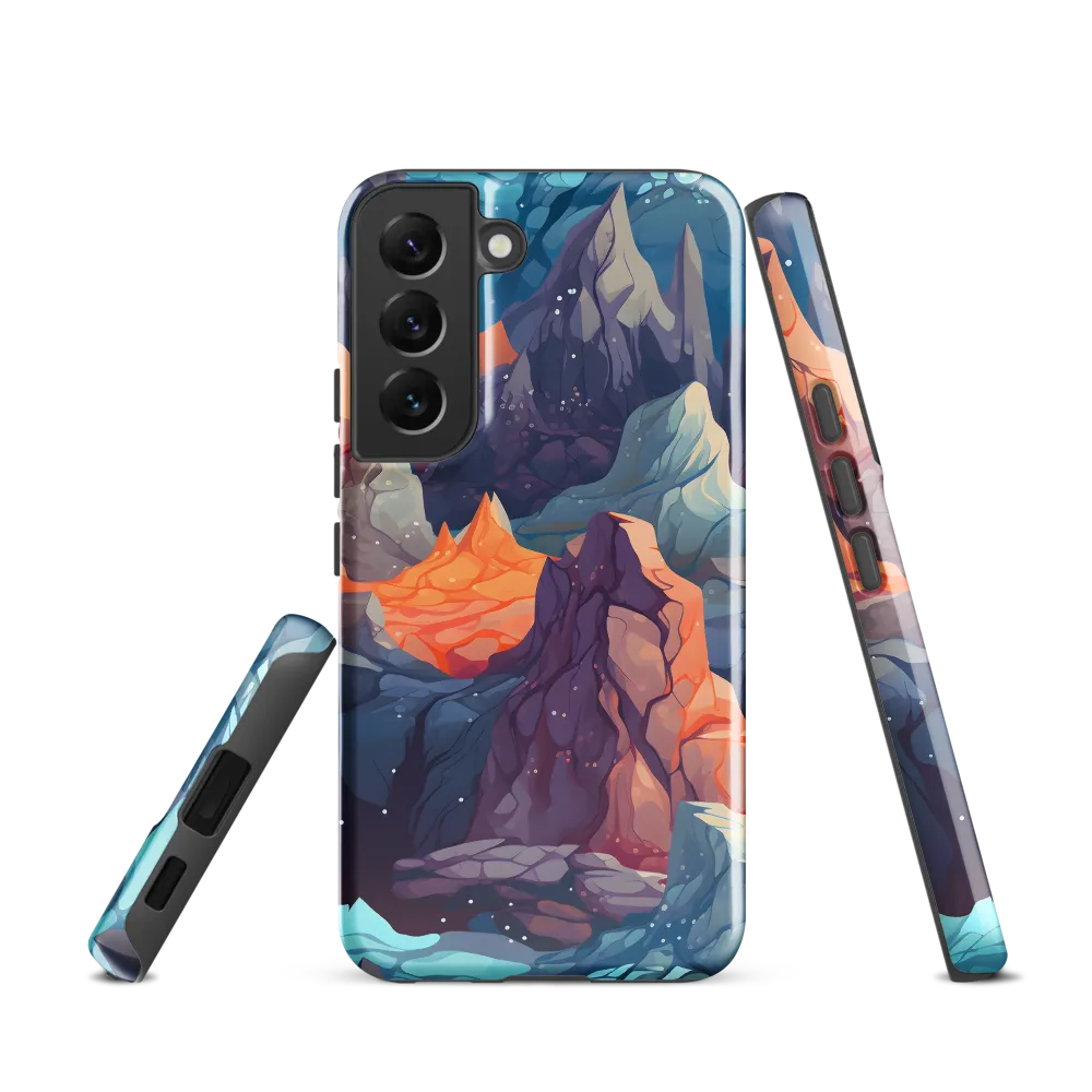 Mystical Peaks of Imagination | Phone Case |  S22 | Tough Case | Glossy