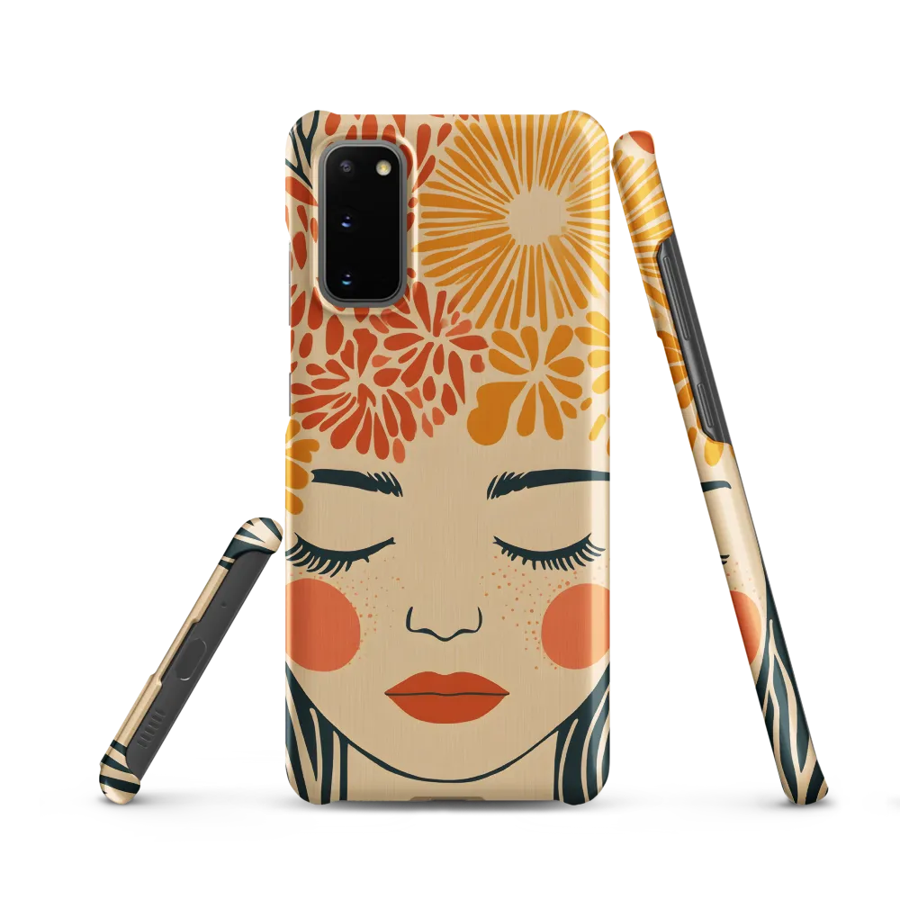 Serenity in Bloom | Phone Case |  S20 | Snap Case | Matte