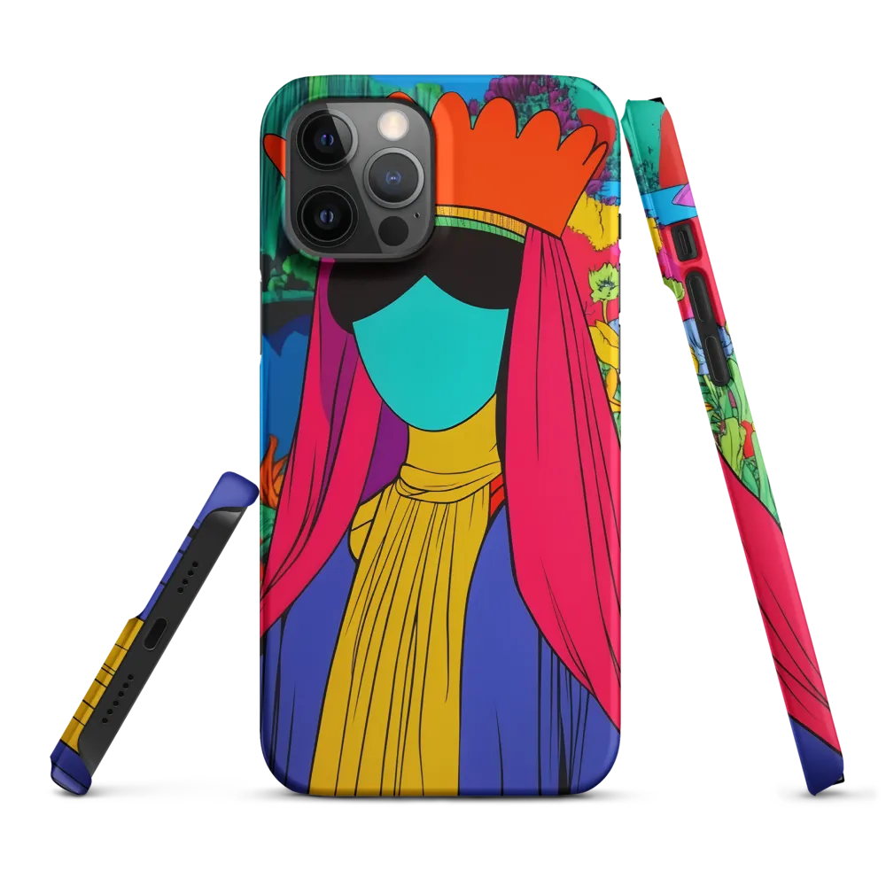 Crowned Surrealism | Phone Case |  12 Pro Max | Snap Case | Matte