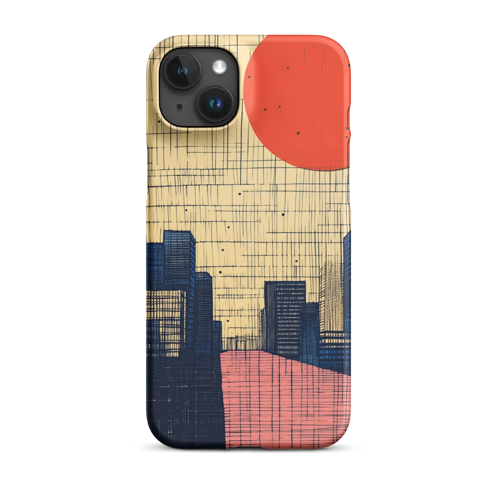 Urban Echoes: A Minimalist Cityscape