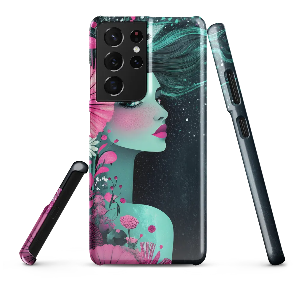 Floral Harmony: Portrait of Serenity
