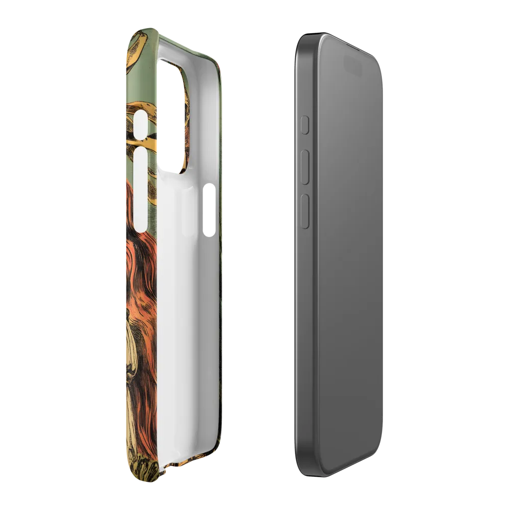Elegance Beneath the Waves | Phone Case |  15 Pro | Snap Case | Matte
