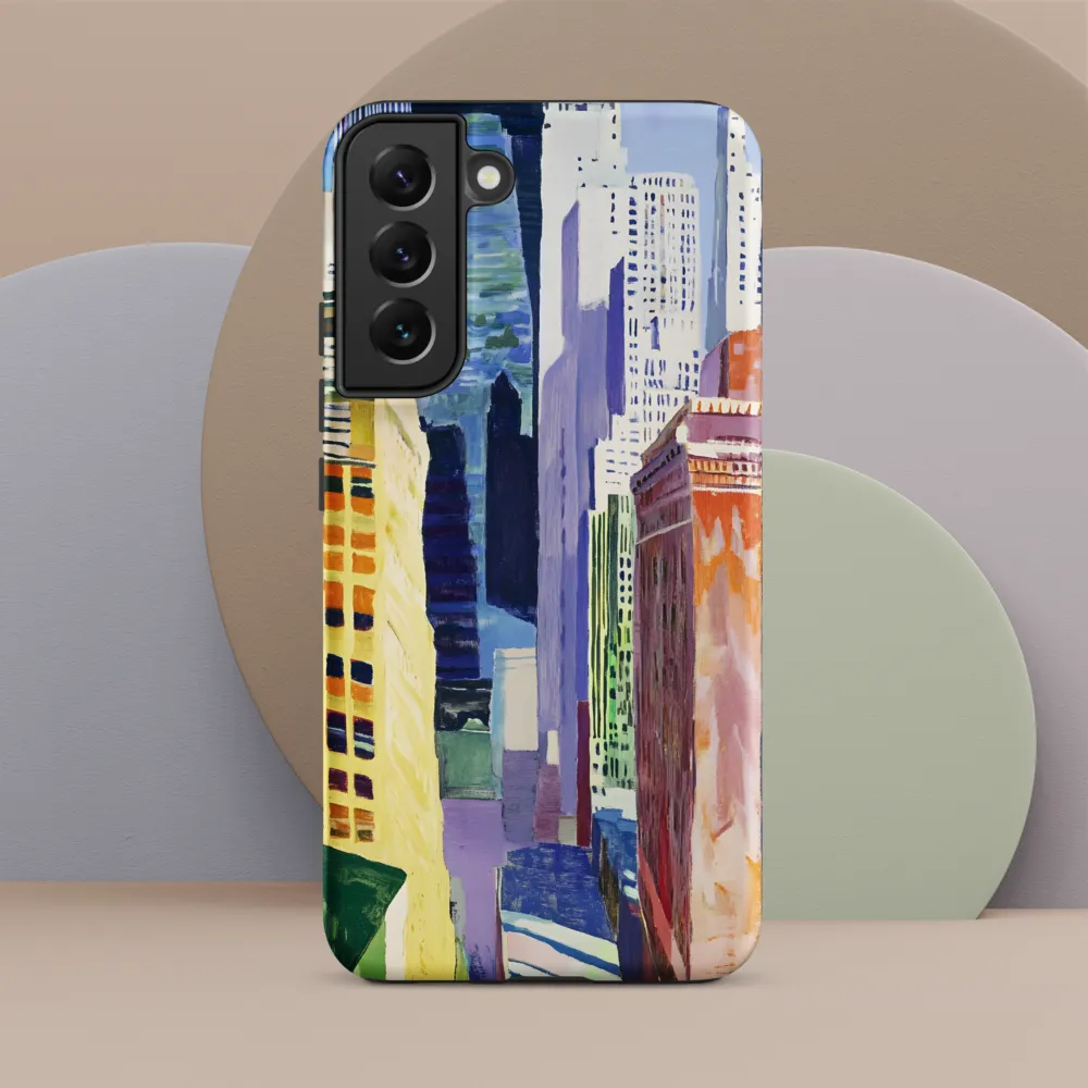 Urban Symphony in Color | Phone Case |  S22 Plus | Tough Case | Matte