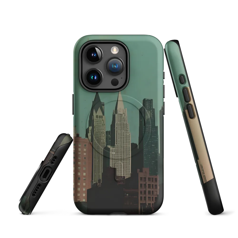 Urban Nostalgia: A Retro Cityscape