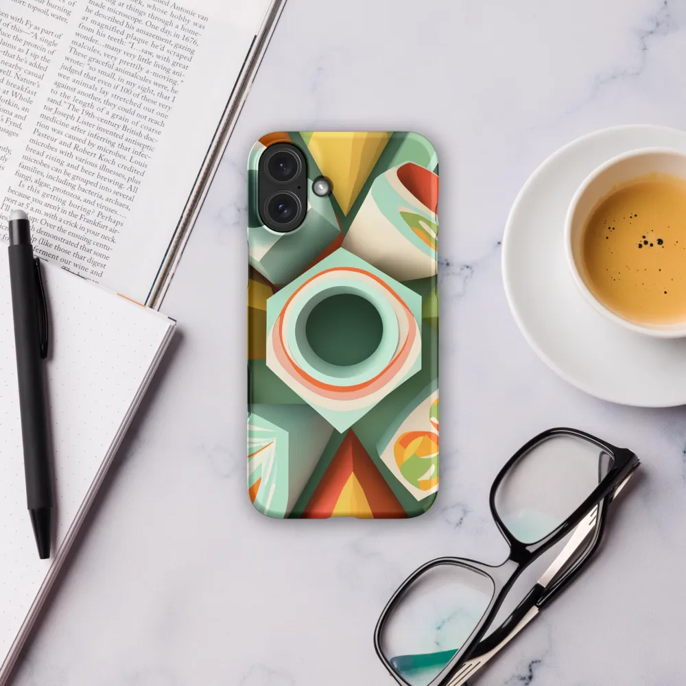Symphony of Shapes | Phone Case |  16 Plus | Snap Case | Matte