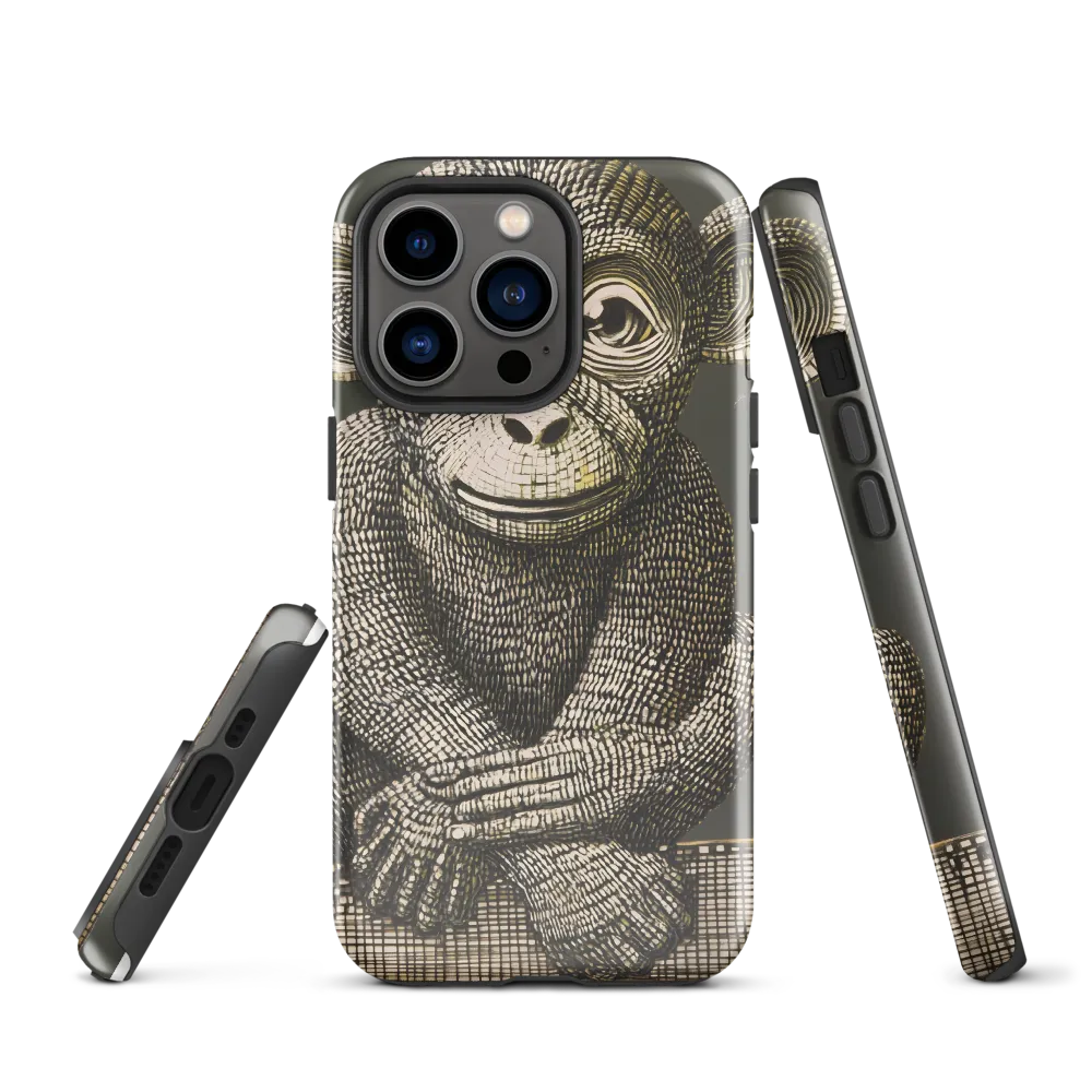 Intricate Primate Portrait