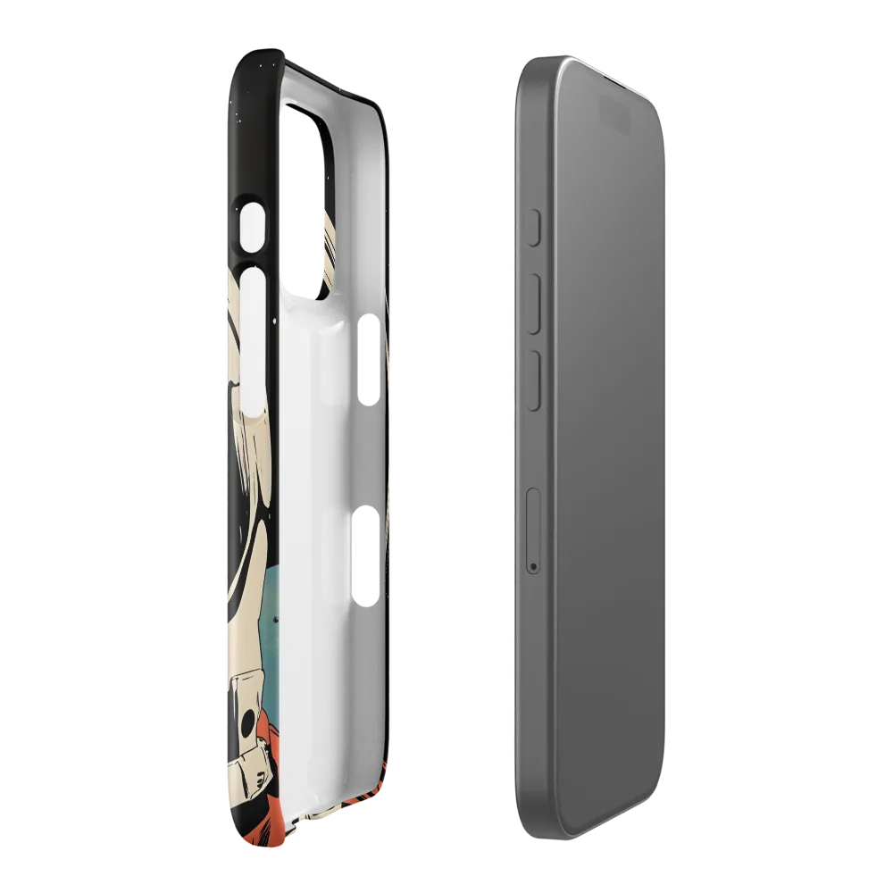 Gaze of the Astronaut | Phone Case |  16 Pro | Snap Case | Glossy