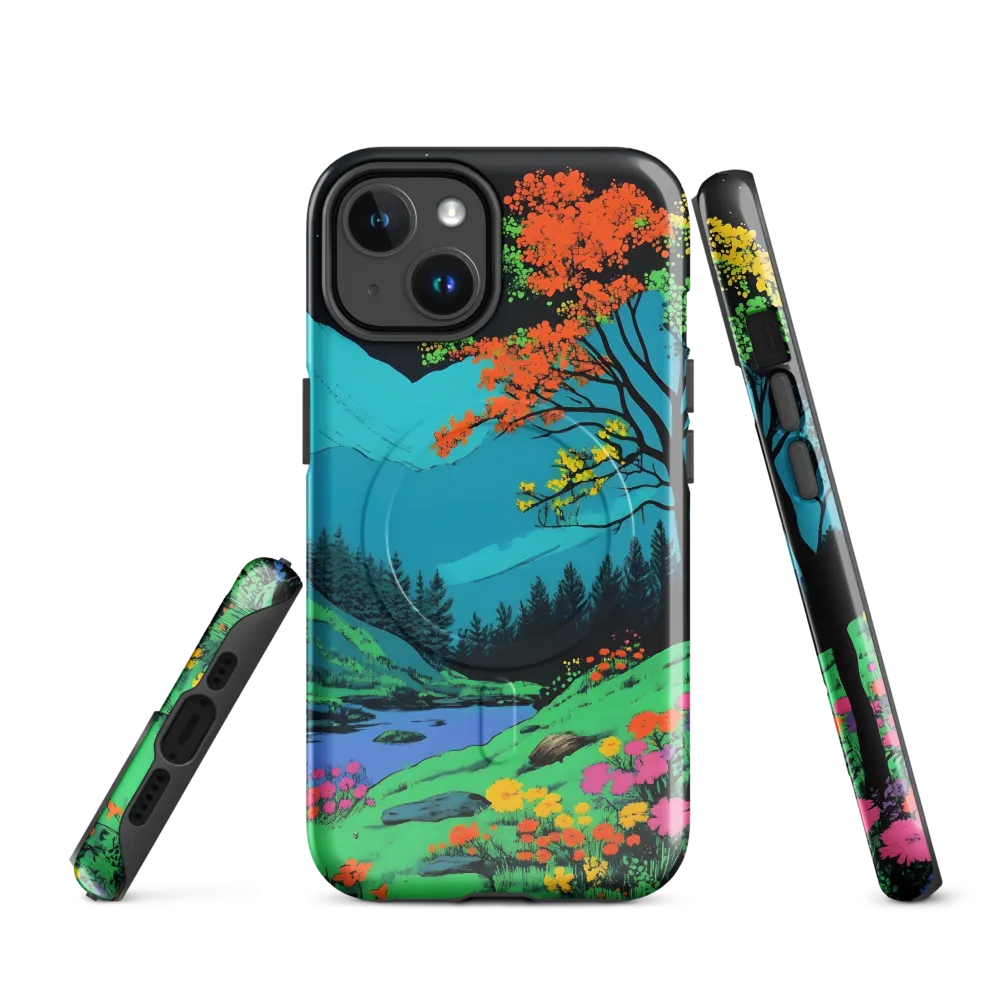Neon Dreams: A Vibrant Landscape