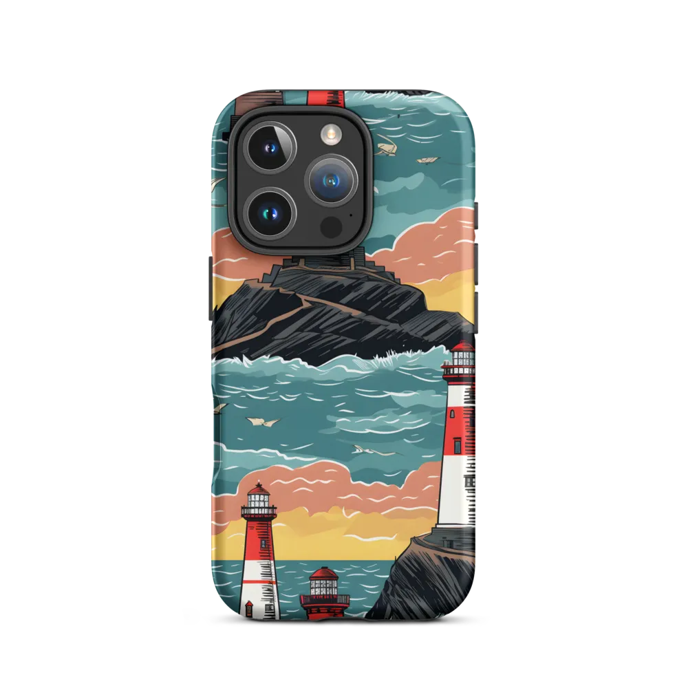 Lighthouses in a Whimsical Ocean