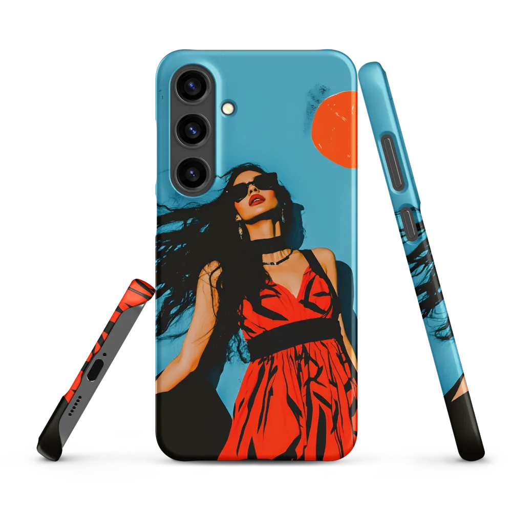 Sunset in Fashion: A Modern Portrait