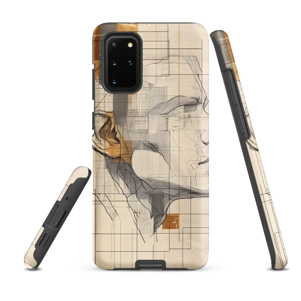 Geometric Reverie | Phone Case |  S20 Plus | Tough Case | Matte