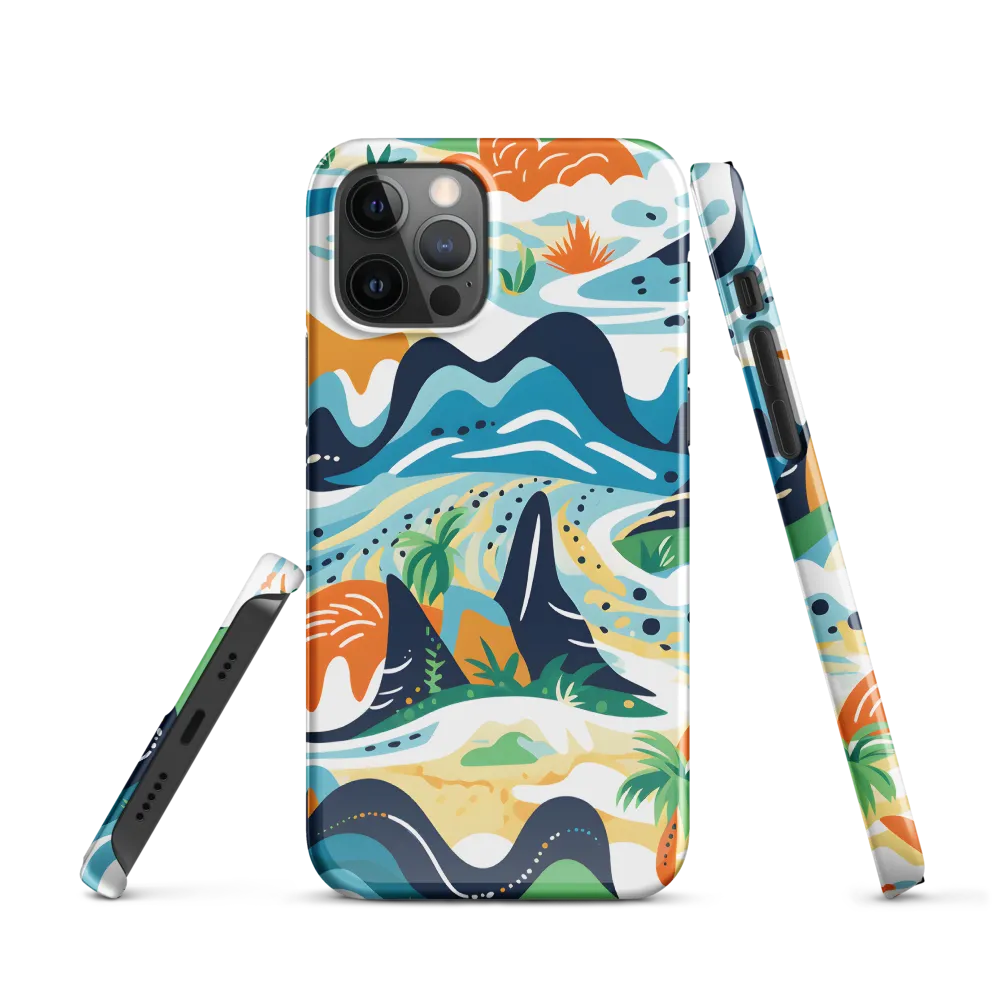 Abstract Tropical Landscape