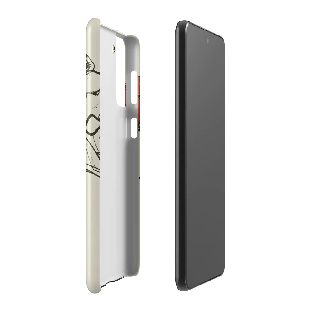 Echoes of Anguish | Phone Case |  S21 Plus | Snap Case | Matte