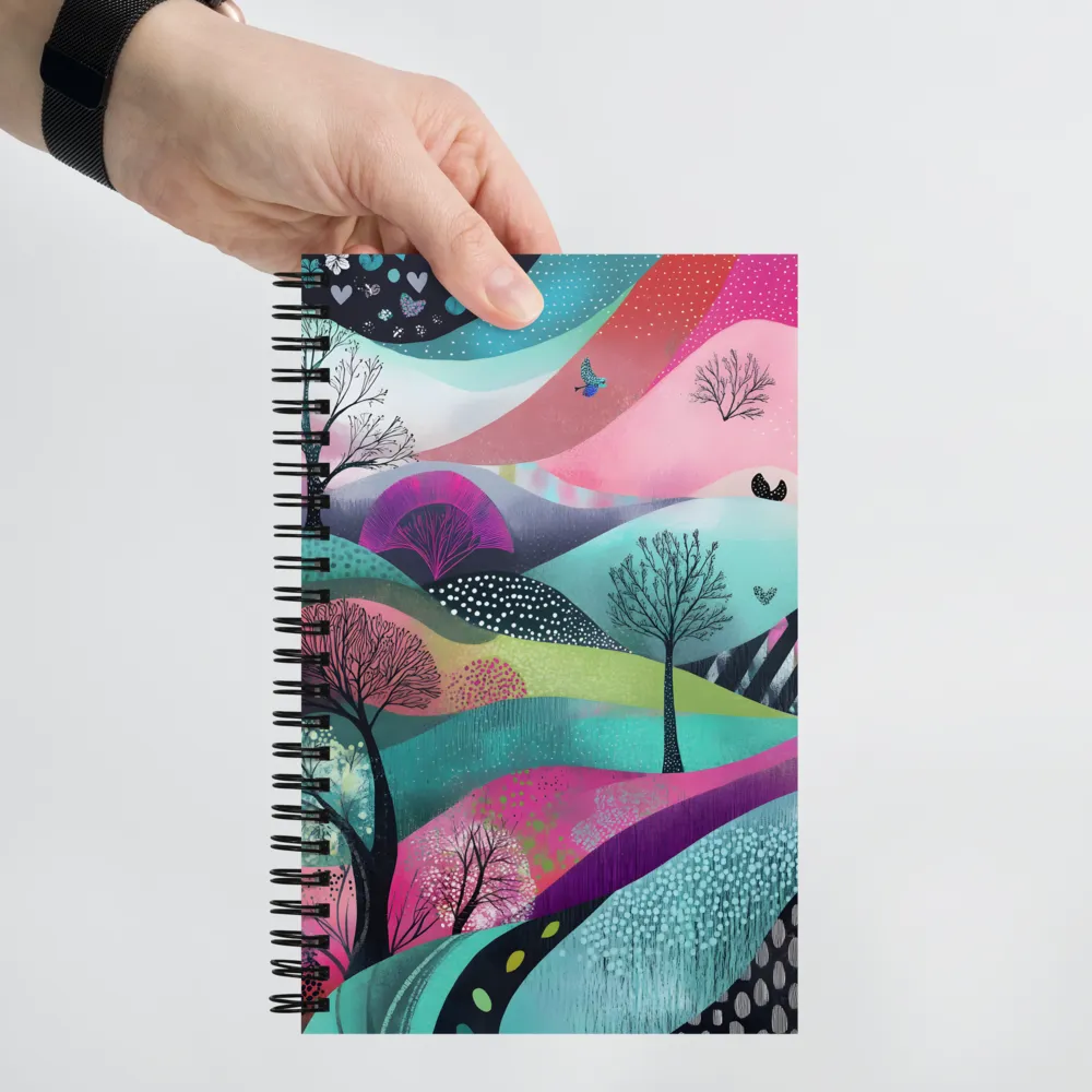 Whispers of a Dreamscape | Spiral Notebook