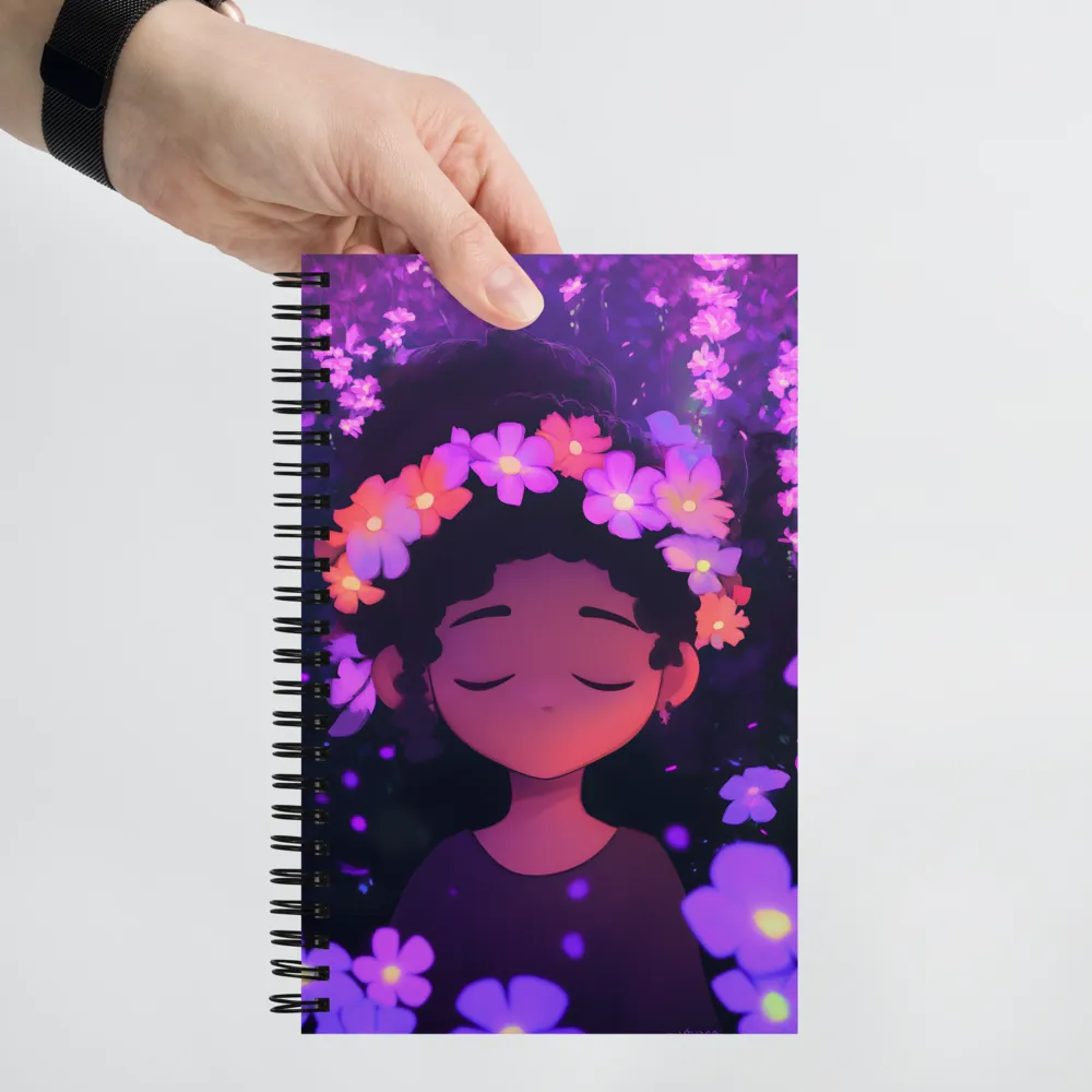 Serene Blossoms | Spiral Notebook