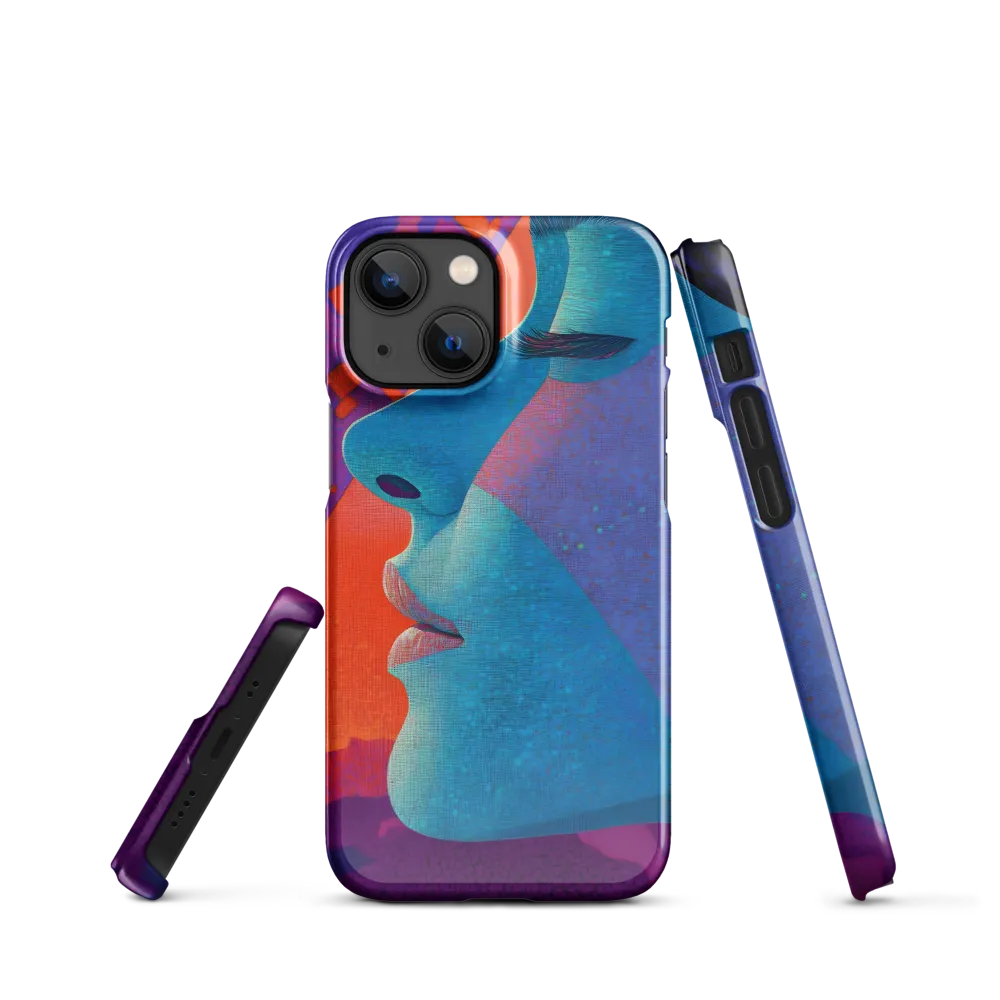 Cyan Profile with Magenta Mosaic