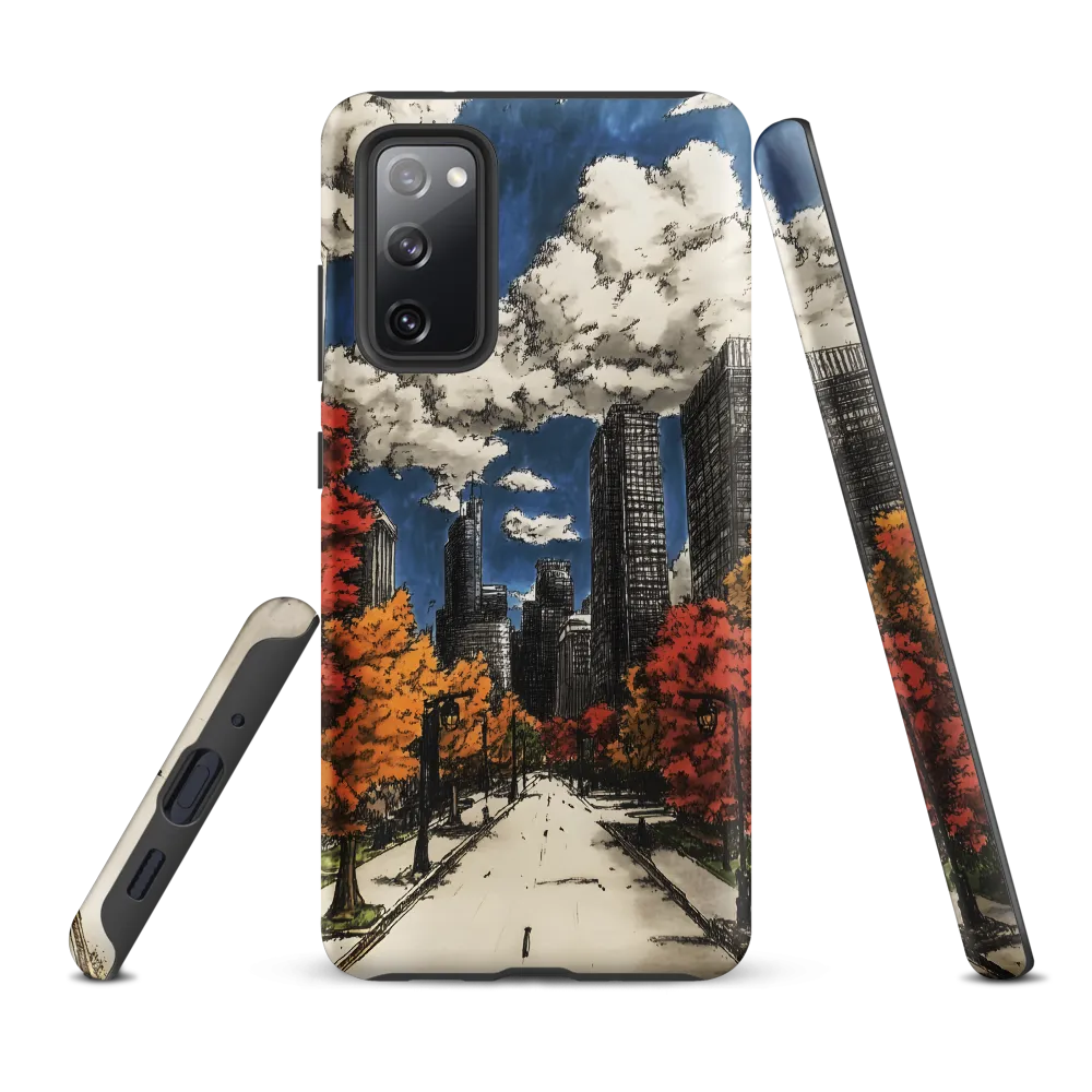 Autumn Serenity in the City | Phone Case |  S20 FE | Tough Case | Matte