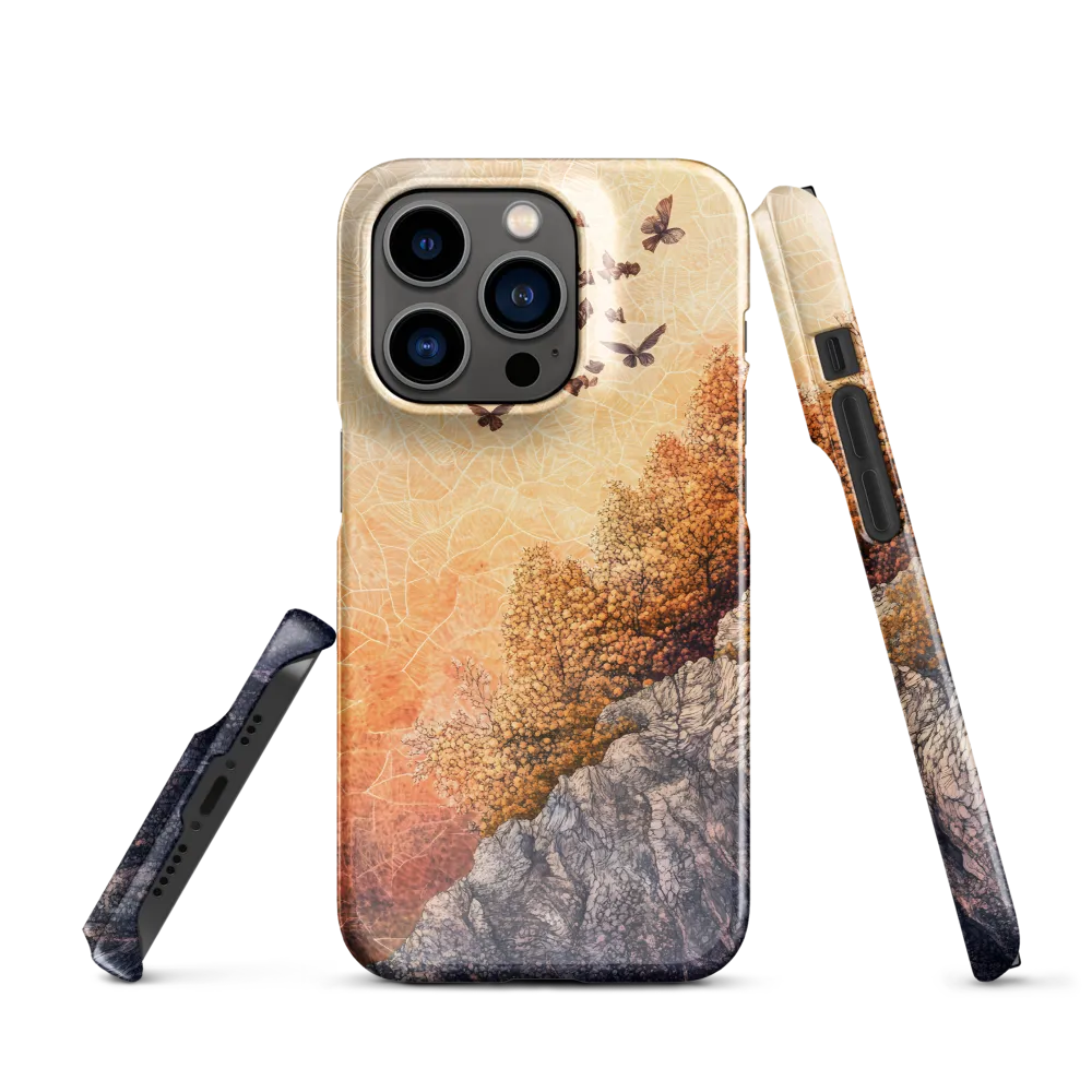 Fluttering Dreams of Serenity | Phone Case |  14 Pro | Snap Case | Glossy