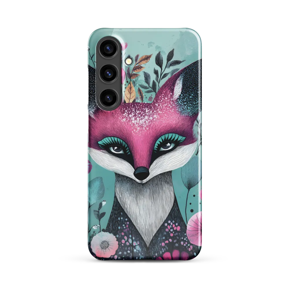 Whimsical Fox Among Blossoms