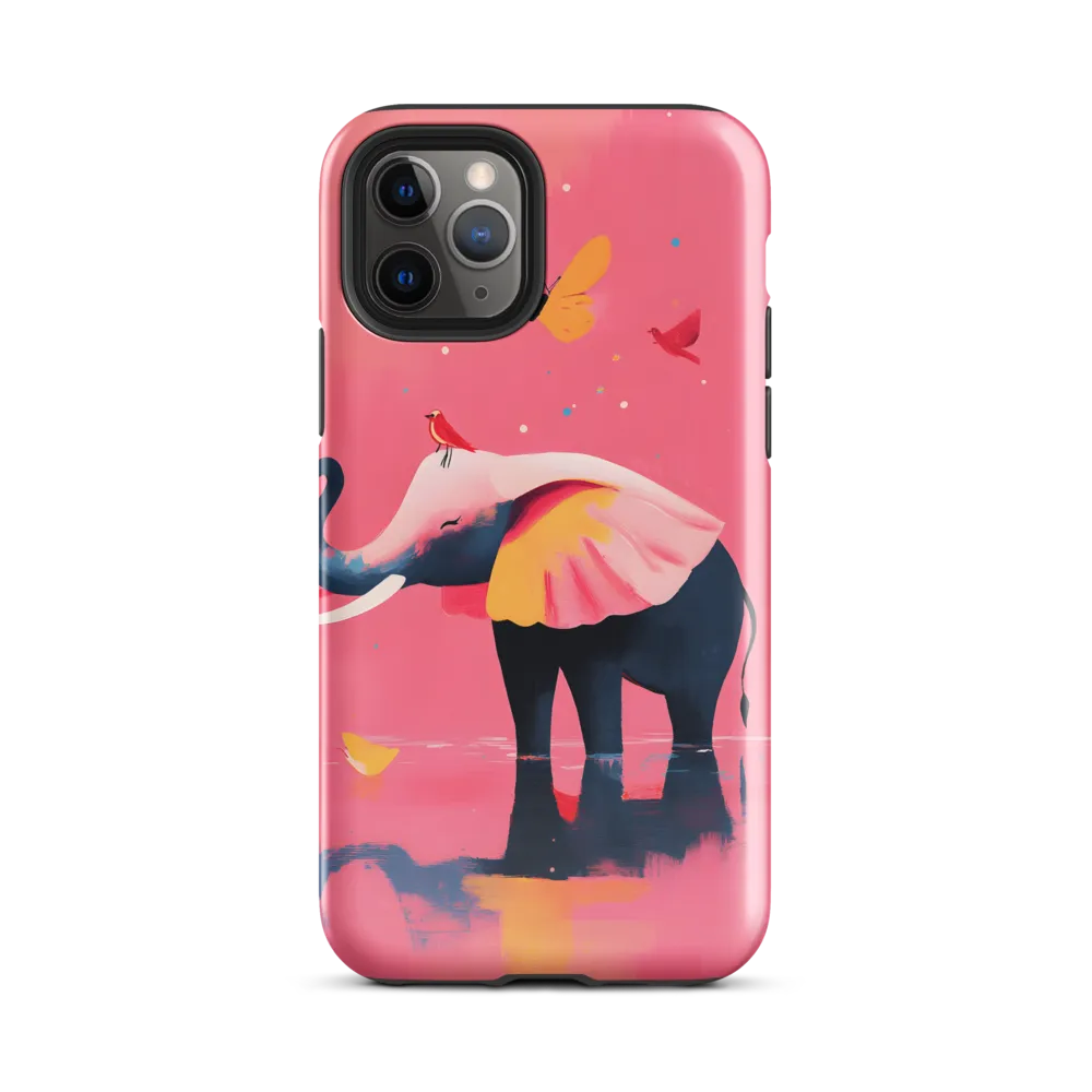 Whimsical Serenity: The Playful Elephant