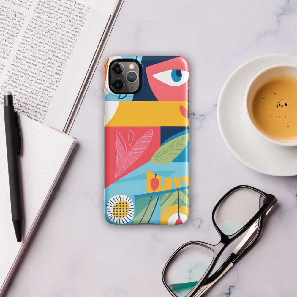 Vibrant Geometric Visage | Phone Case |  11 Pro Max | Snap Case | Glossy