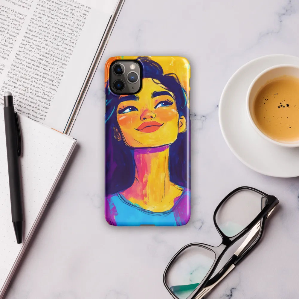 Radiant Joy: A Portrait of Confidence | Phone Case |  11 Pro Max | Snap Case | Glossy