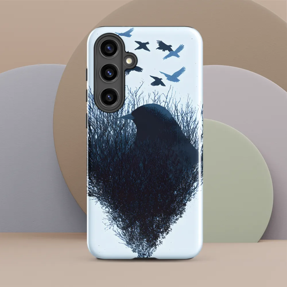 Inverted Nest — Crow and Flock
