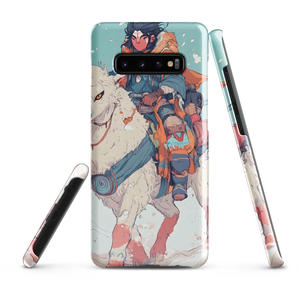 Journey through the Frost | Phone Case |  S10 Plus | Snap Case | Glossy