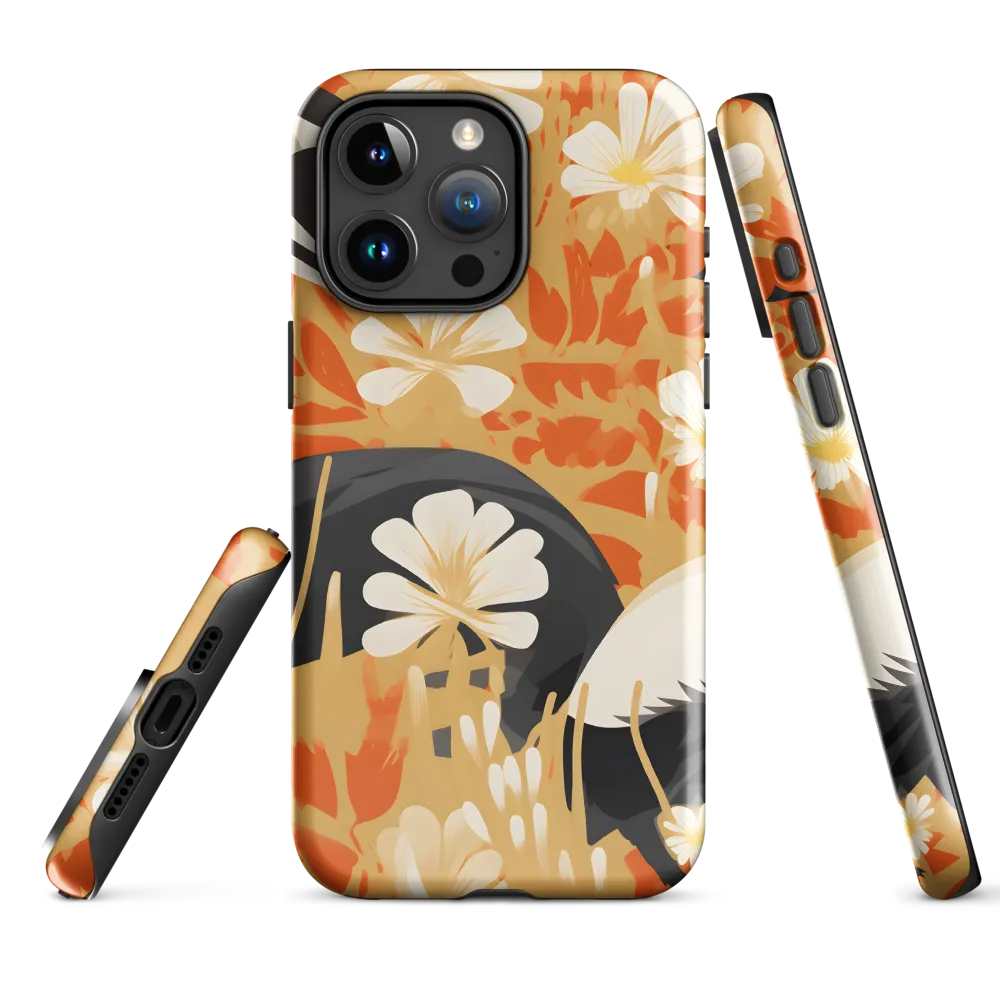 Whimsical Badgers in Bloom