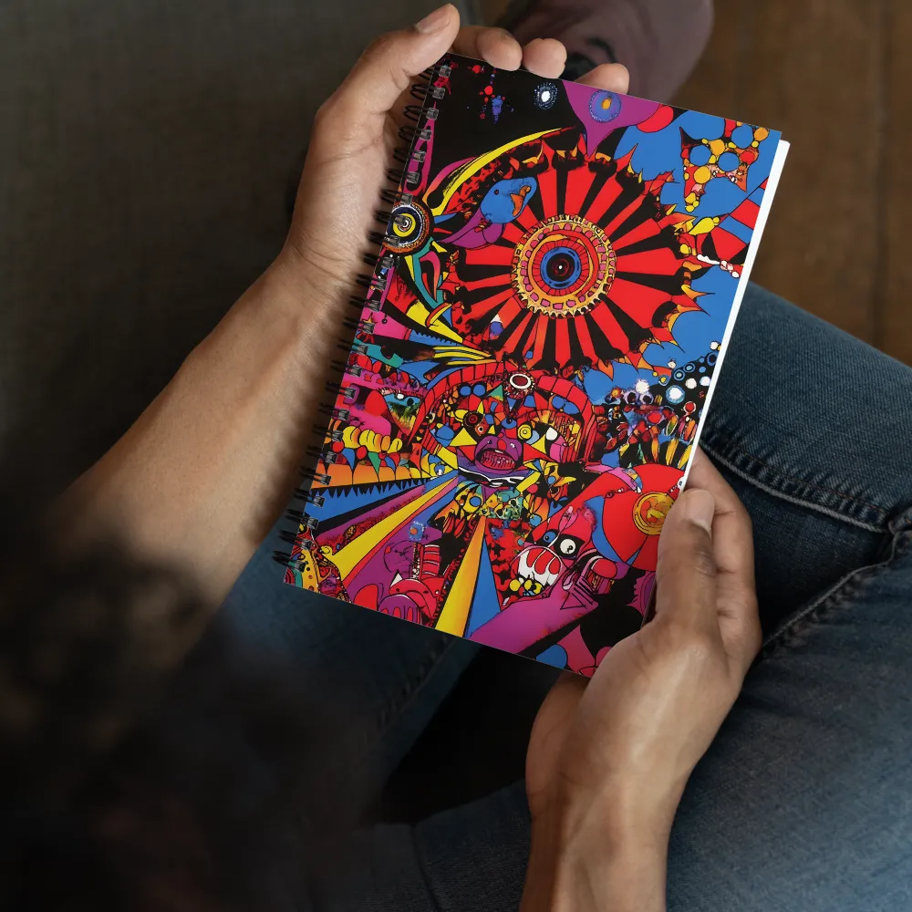 Cosmic Kaleidoscope | Spiral Notebook