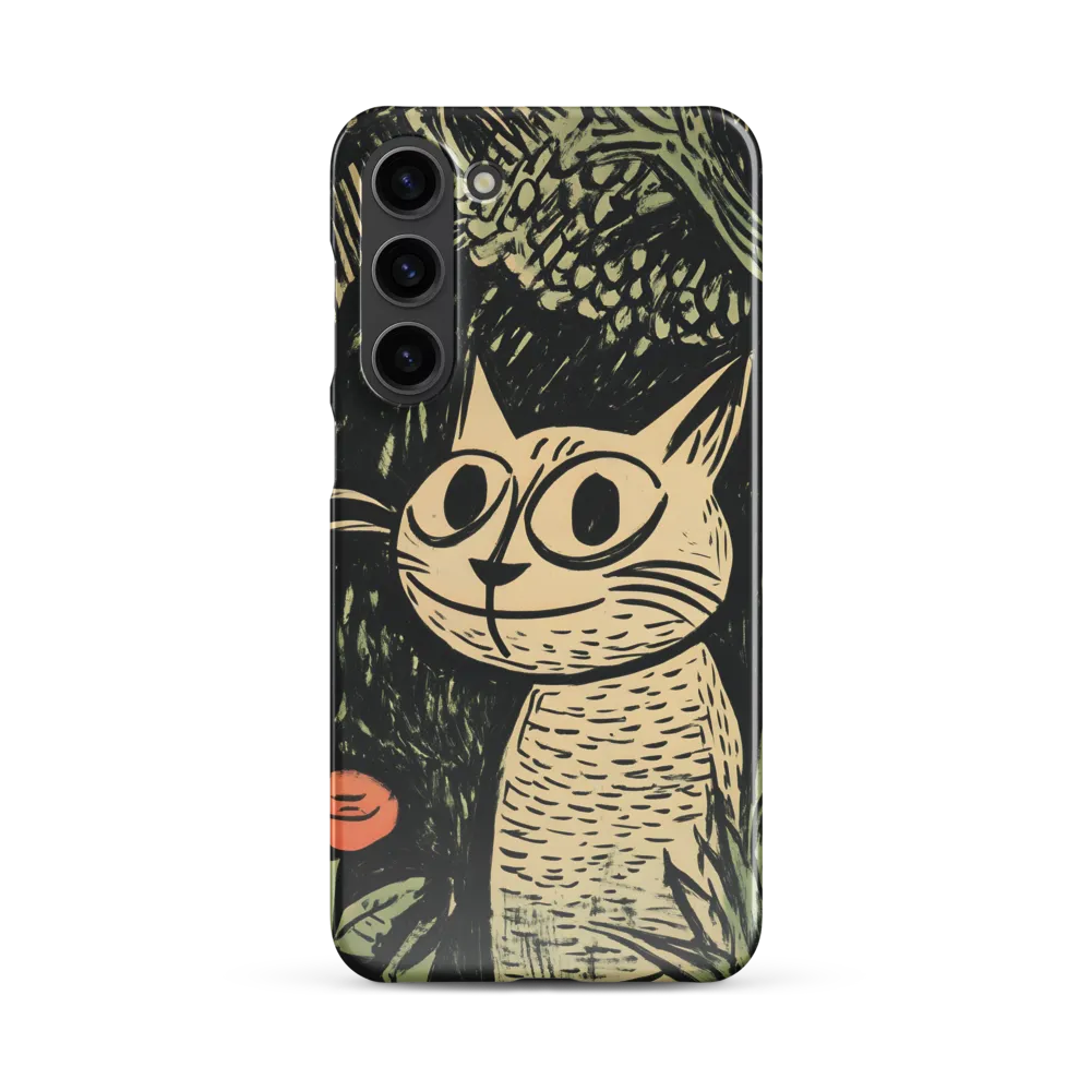 Whimsical Cat in the Forest