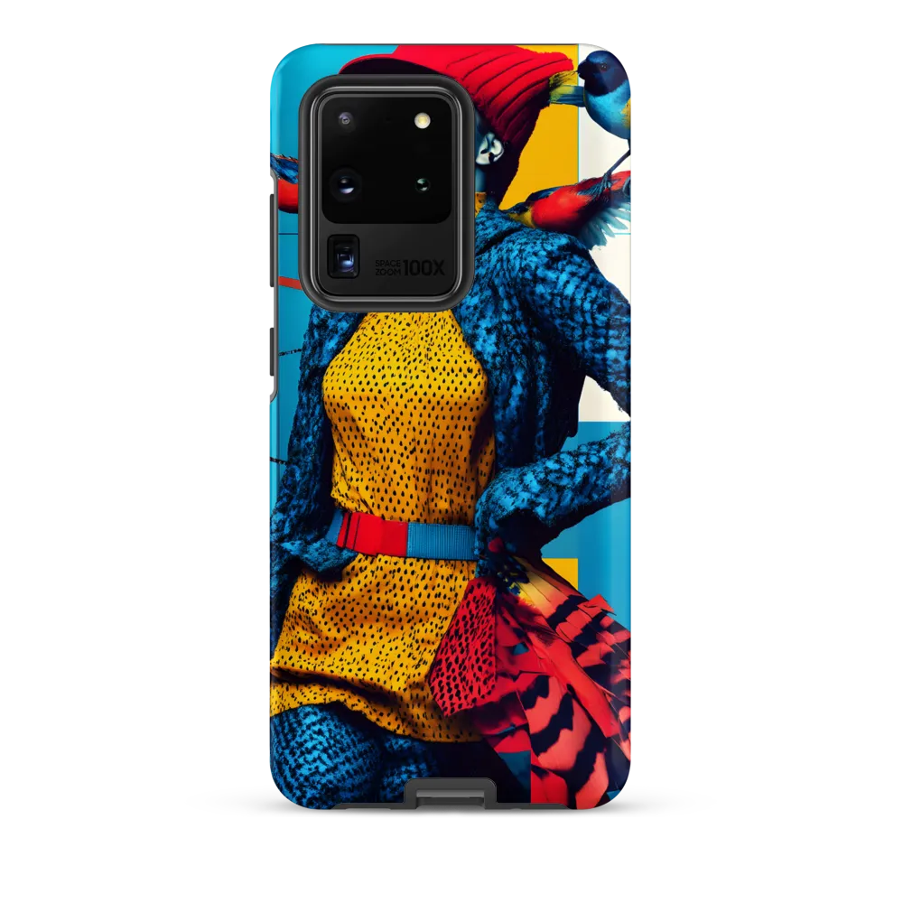 Vibrant Fusion of Nature and Fashion