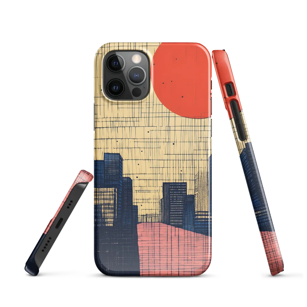 Urban Echoes: A Minimalist Cityscape