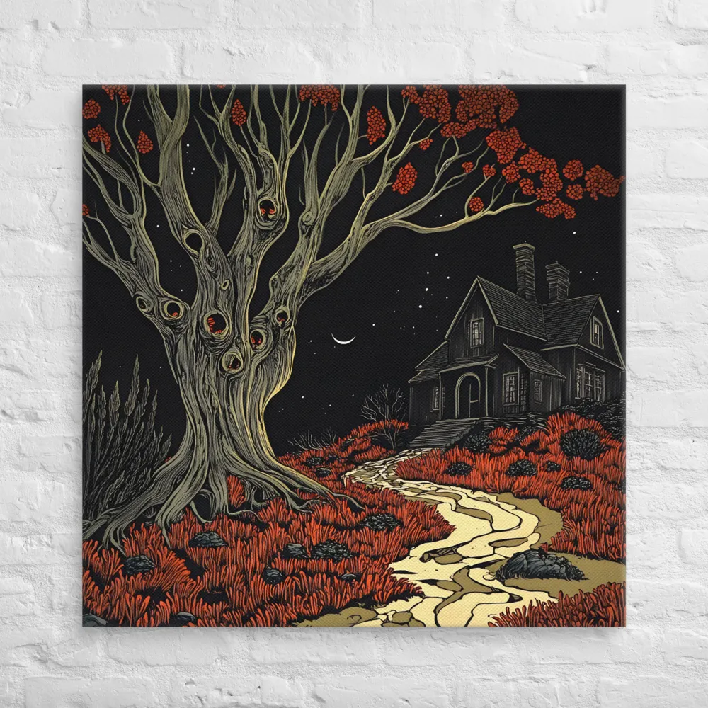 Whispers of the Night | Canvas | 36″×36″