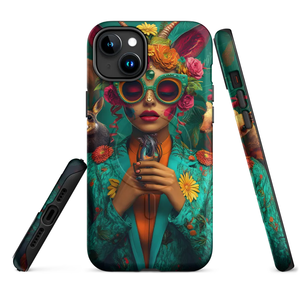 Botanical Reverie | Phone Case |  15 Plus | MagSafe® Tough Case | Matte