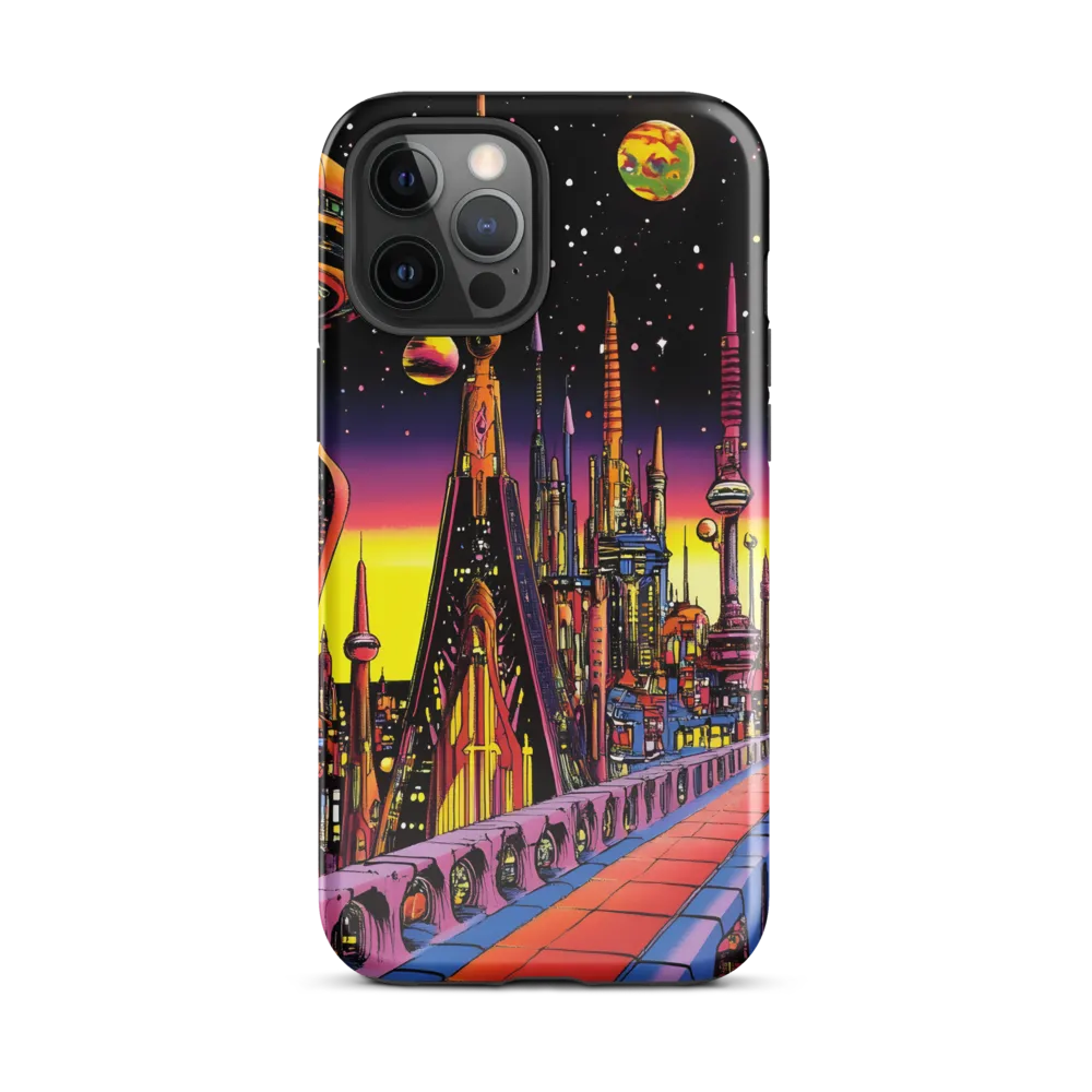 Futuristic Cosmos: A Journey Through Neon Cities