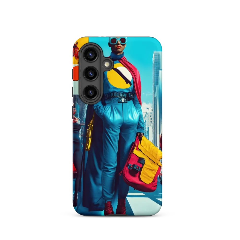 Urban Power: A Superhero's Stance