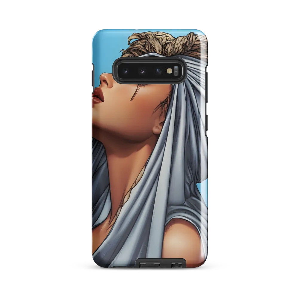 Veiled Serenity | Phone Case |  S10 Plus | Tough Case | Glossy