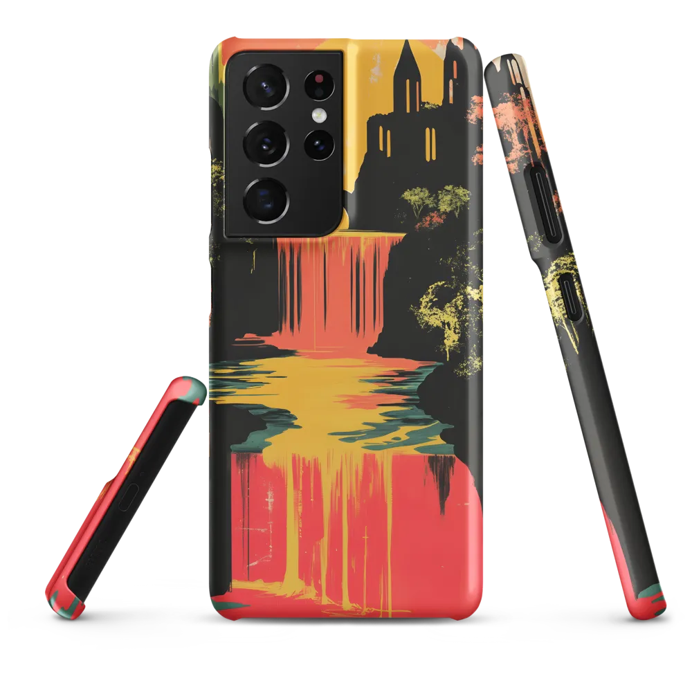 Elysian Echoes: A Surreal Reflections | Phone Case |  S21 Ultra | Snap Case | Matte