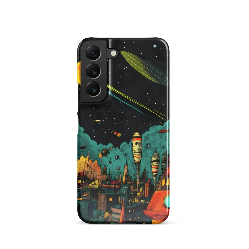 Galactic Cityscape: A Journey Through Imagination