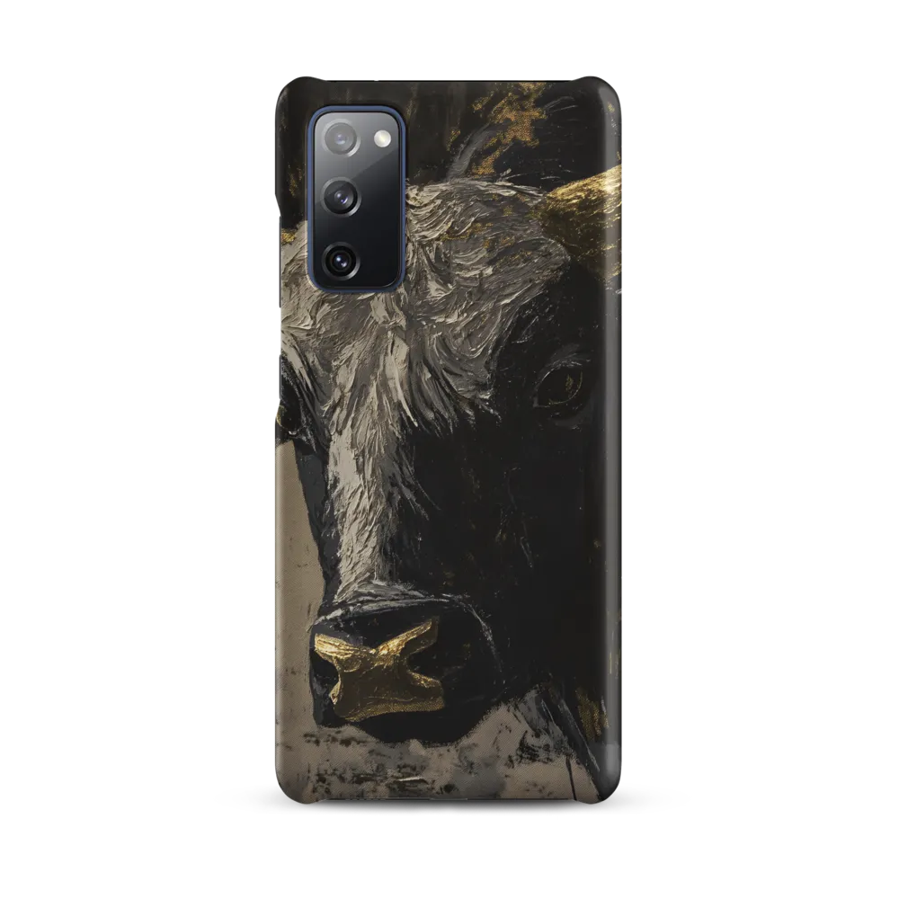 Majestic Bull: The Power in Black and Gold