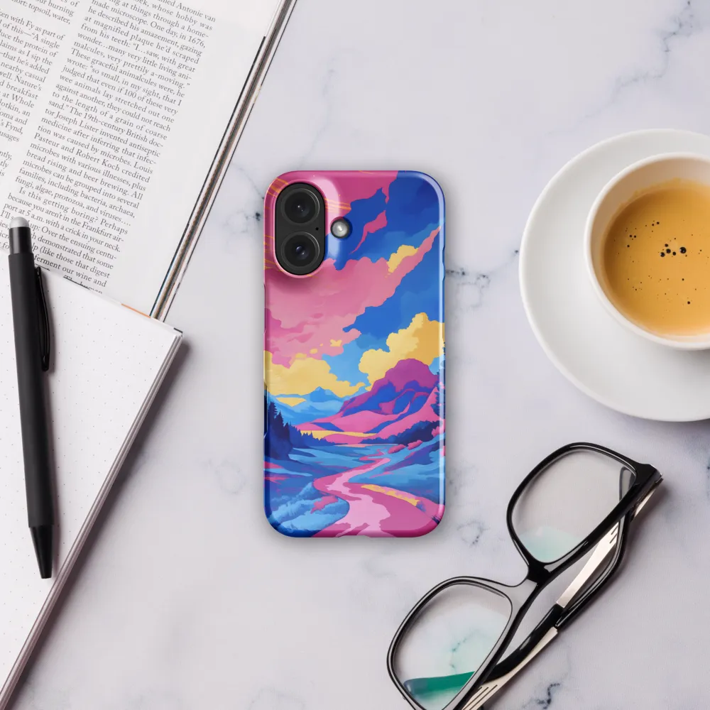 Dreamscape: The Serene River | Phone Case |  16 | Snap Case | Glossy