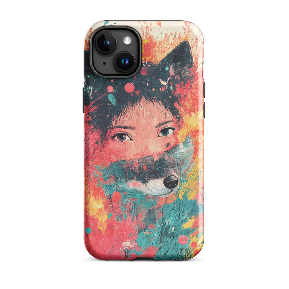 Harmony of Spirit: Girl and Wolf