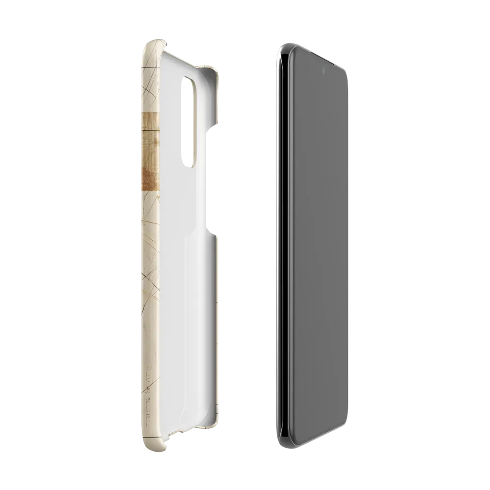 Elegance in Lines | Phone Case |  S20 | Snap Case | Matte