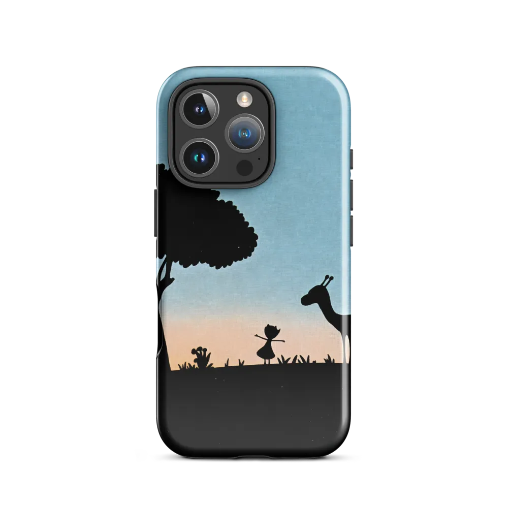 Curiosity in the Silhouette | Phone Case |  16 Pro | Tough Case | Glossy