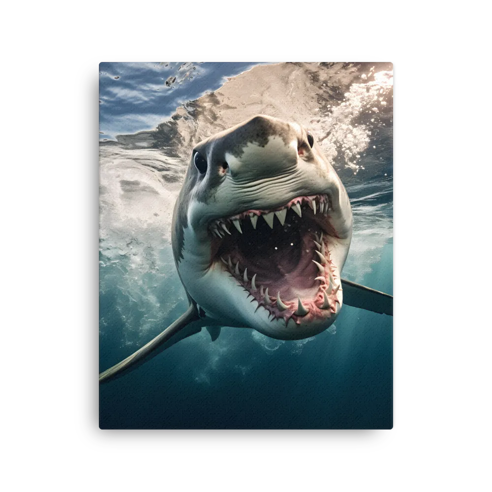 Fierce Majesty of the Ocean | Thin Canvas | 16″×20″