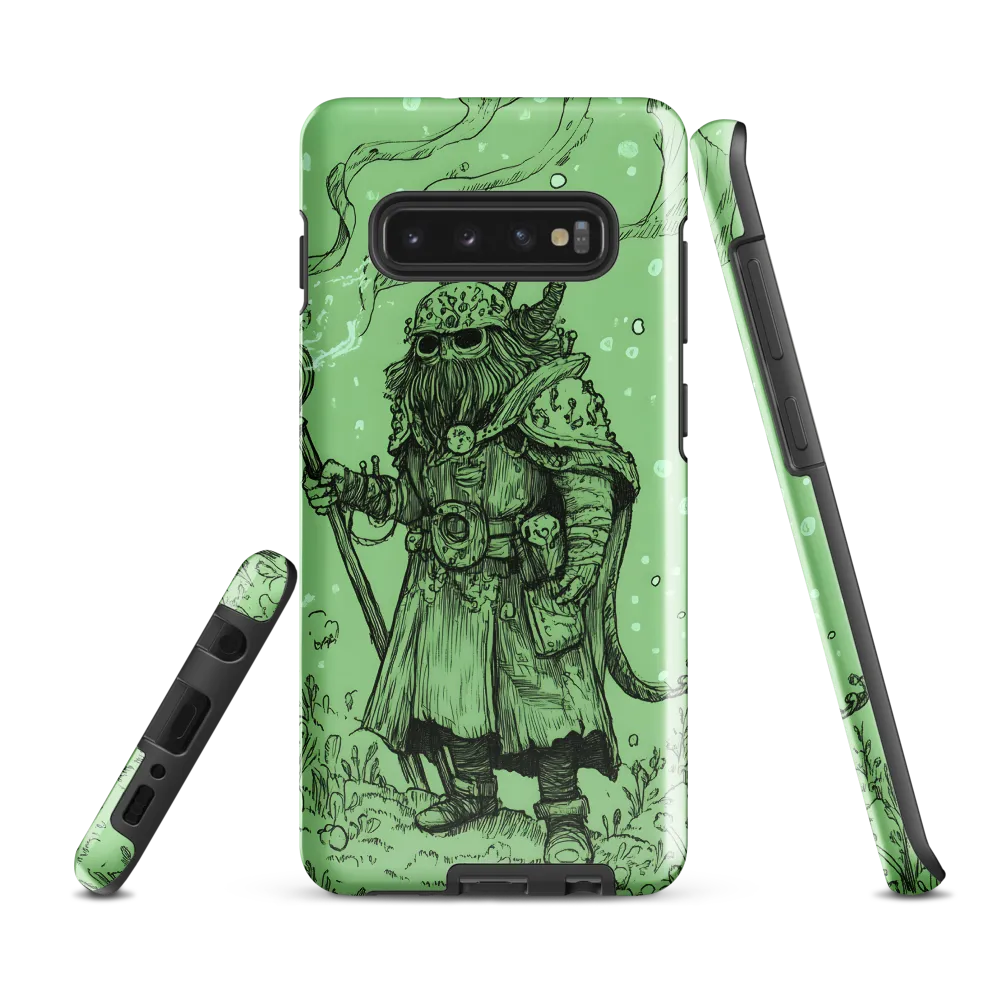 The Enigmatic Wizard | Phone Case |  S10 Plus | Tough Case | Glossy