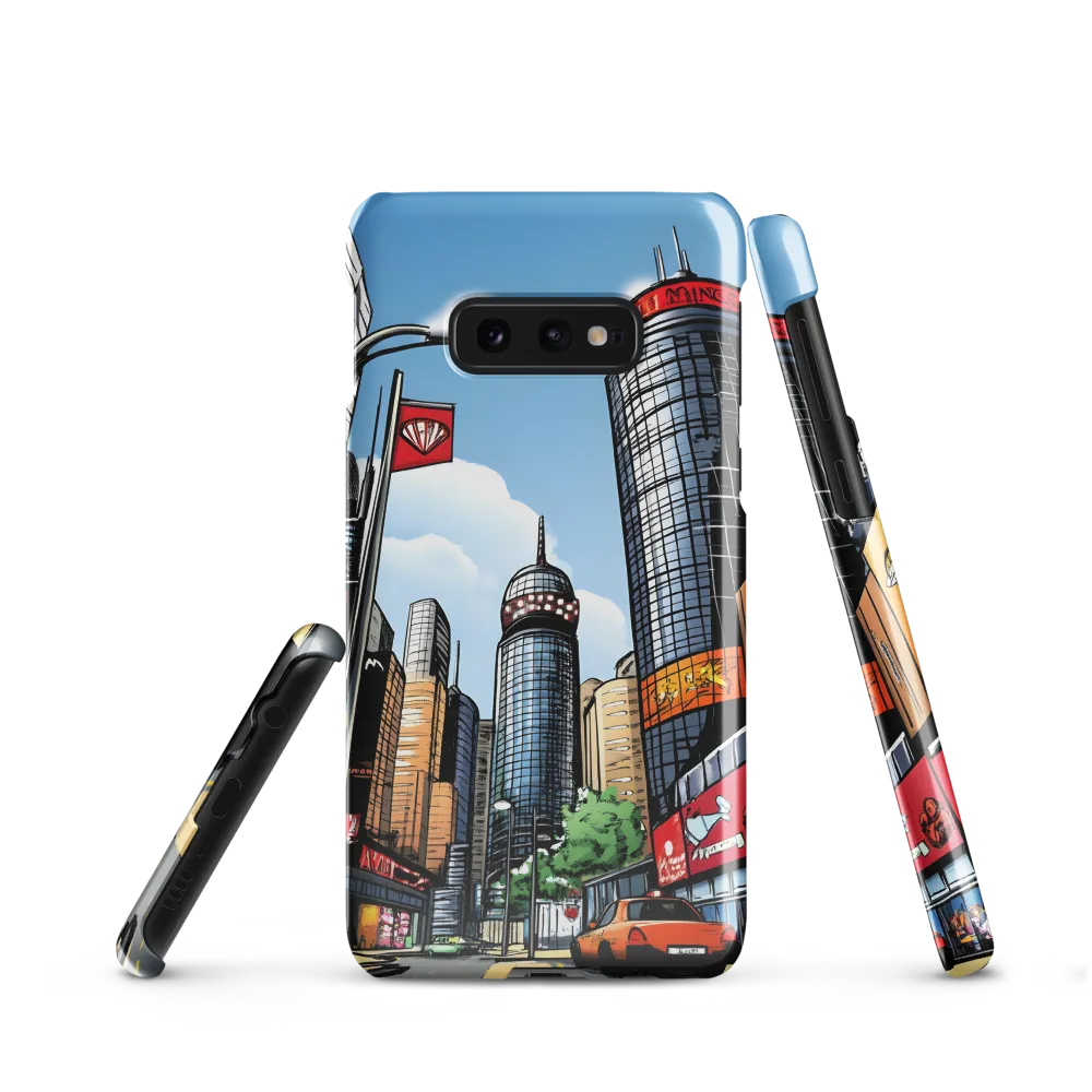 Urban Pulse: A Comic Cityscape